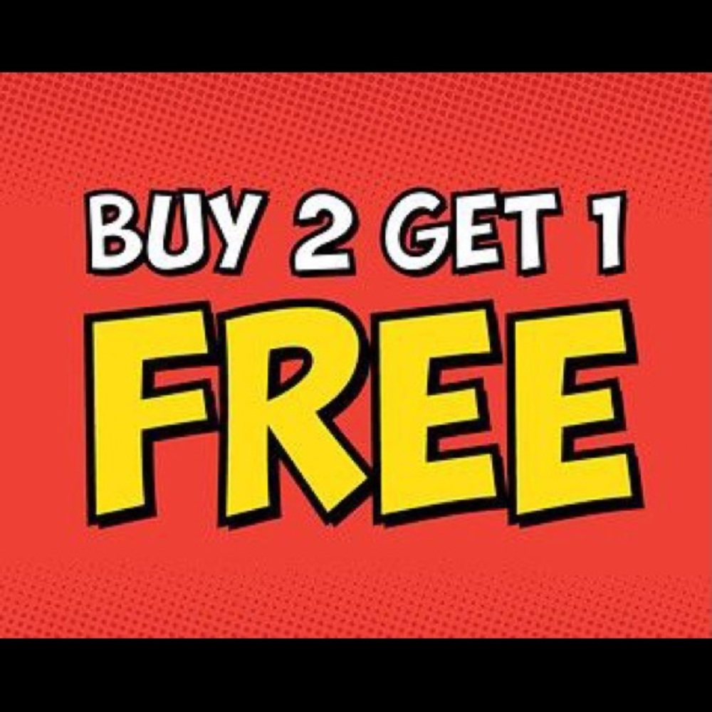 Make a bundle with 3 items and get the 3rd free
